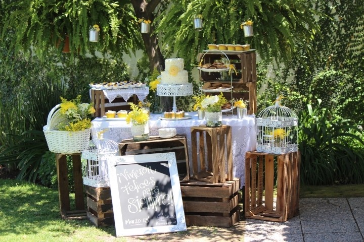 Como decorar una boda vintage con cajas