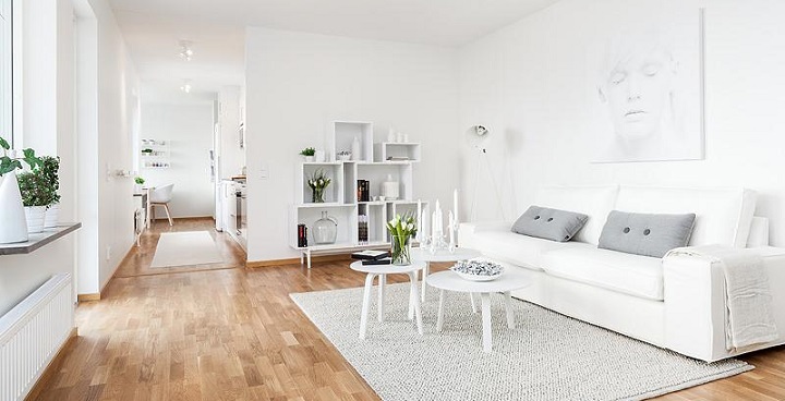 DECORAR CON MUEBLES DE ESTILO NÓRDICO. Blanco