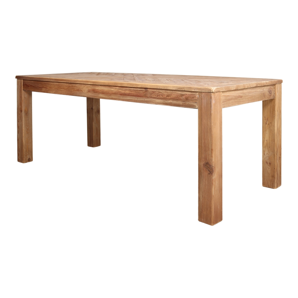 MESA DE COMEDOR DE MADERA JOQUER Estilo Rústico. Encuéntrala en MisterWils. Más de 4000m2 de exposición y almacén. 2