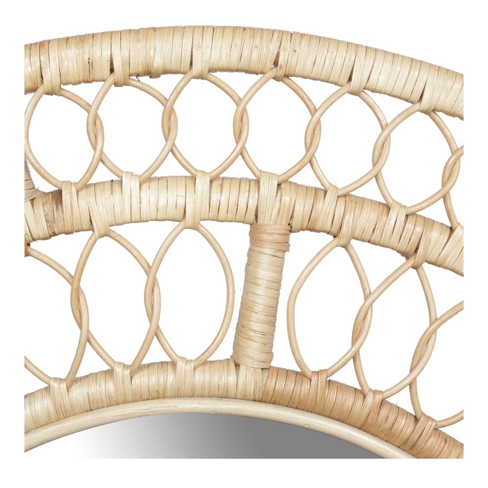 ESPEJO DE RATTÁN LAFER estilo Mediterráneo. Encuéntralo en MisterWils. Más de 4000m² de exposición y almacén.2