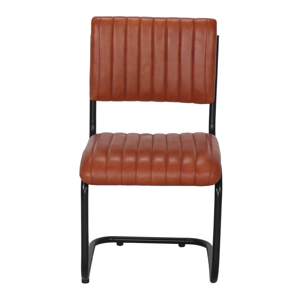 SILLA DE PIEL MOXIES , de estilo Mid Century 2