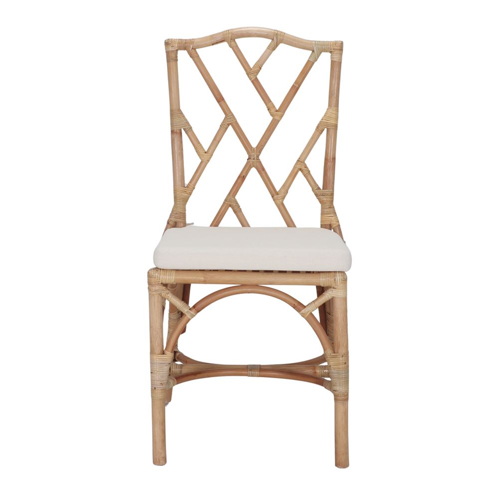 SILLA DE RATTAN NATURAL CHIPPENDALE 2