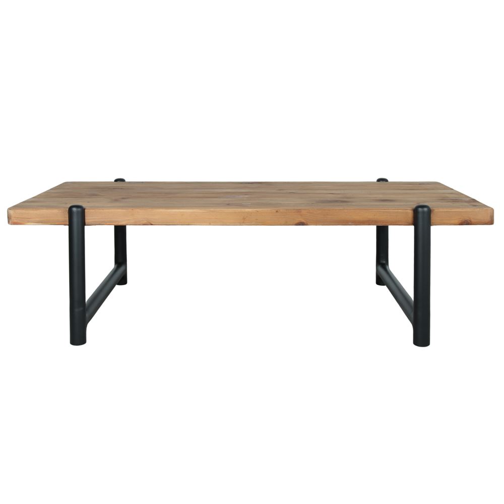 MESA DE CENTRO RIMINI, fabricada en madera de pino reciclada 1